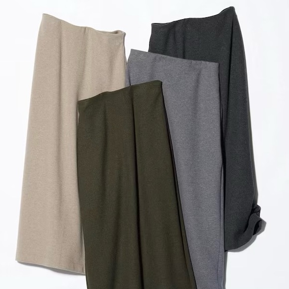 Uniqlo Brushed Jersey Narrow Skirt - Picture 6 of 10